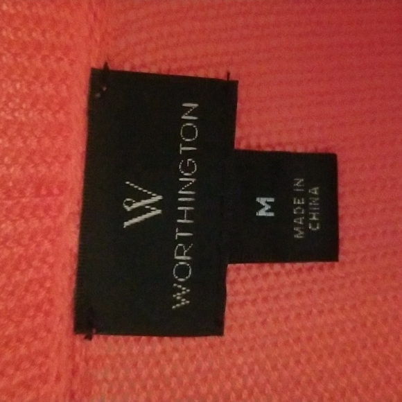 Worthington Ladies Open Front Sweater ~ 3/4 Sleeves - Picture 3 of 4